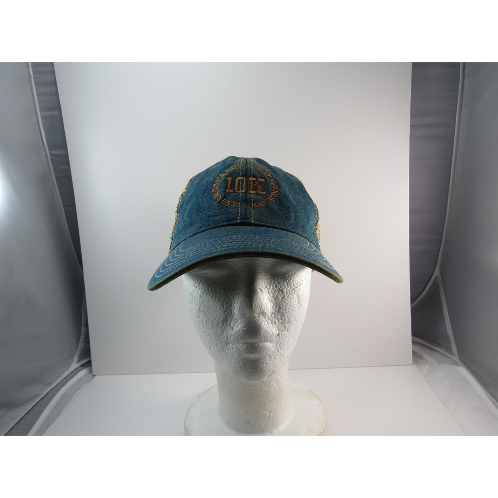 Legacy Hat Men's Adjustable Blue Mesh Back 10K Design Vintage Style‎